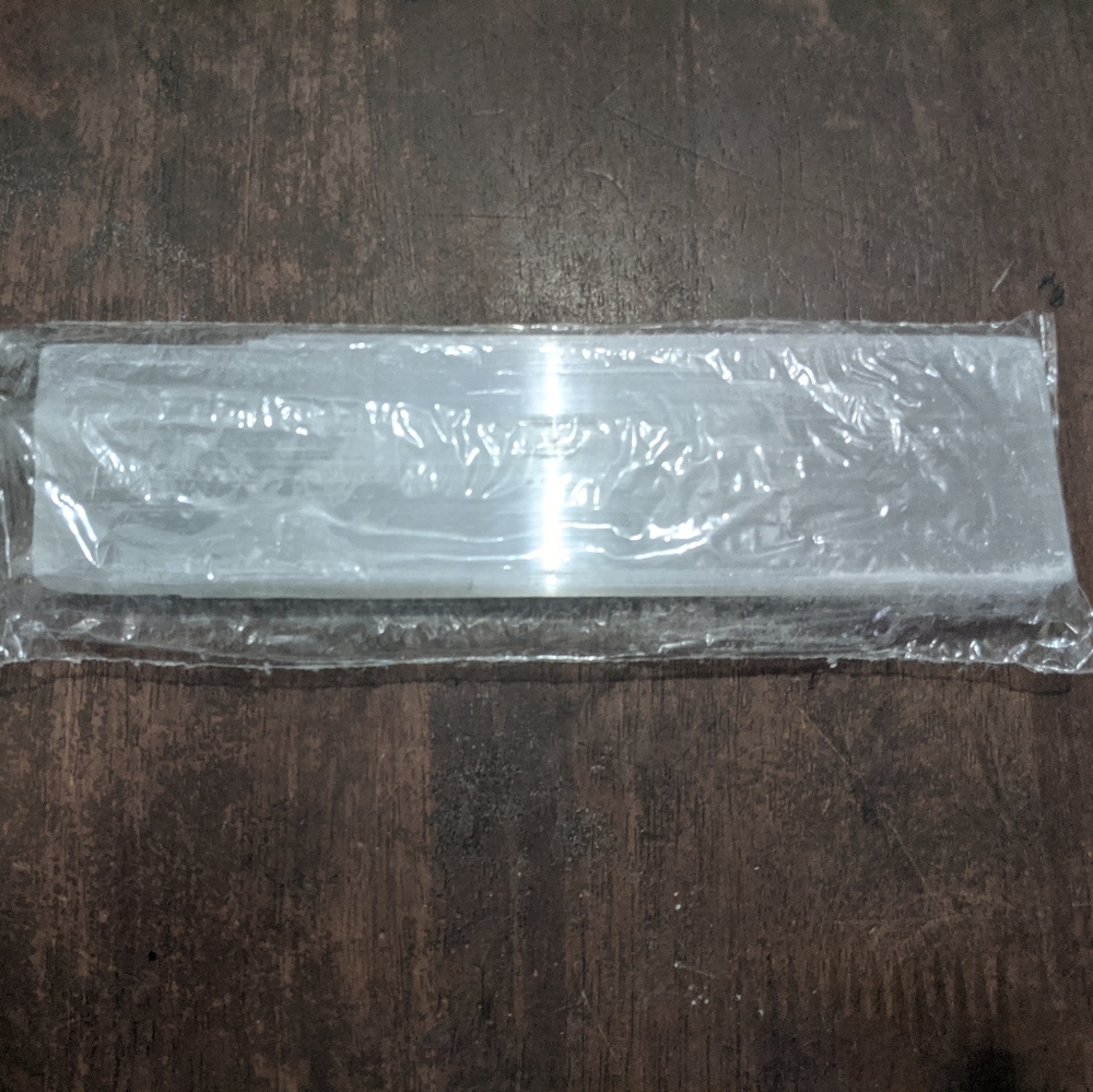 Selenite stick crystal